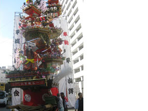 Oita Prefecture Hita City's Hita Gion Parade Float Event