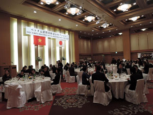 The status of Vietnam Visit Team Welcome Reception