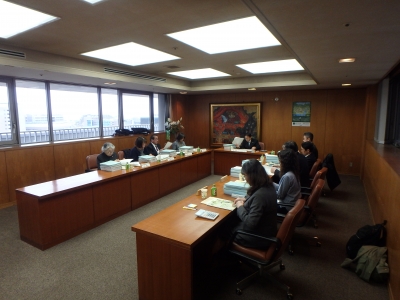 平成３０年度第３回福岡県森林環境税検討委員会の様子