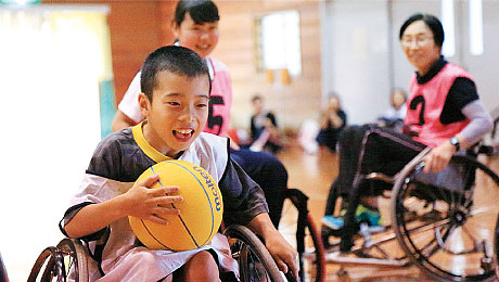 アダプテッドスポーツの様子