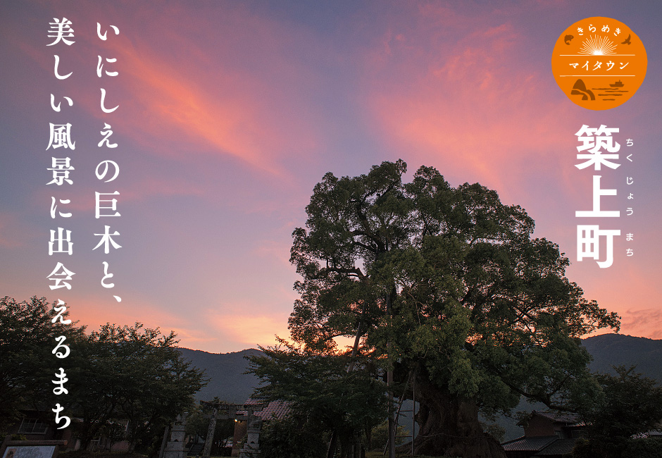きらめきマイタウン 築上町 いにしえの巨木と、美しい風景に出会えるまち
