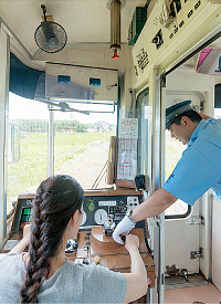 運転体験の様子