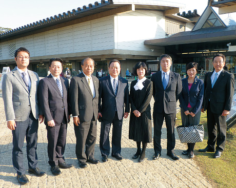 奈良国立博物館（奈良県）視察の様子