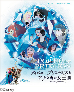 POWER OF PRINCESS「ディズニープリンセスとアナと雪の女王展」©Disney