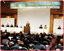 “One Health”に関する国際会議の様子