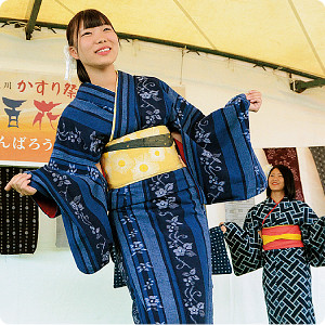 「広川かすり祭」の様子