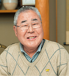 菅原神社（天籟寺大山笠宿） 総代会長 林 清助さん