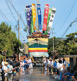 今井祗園行事の様子