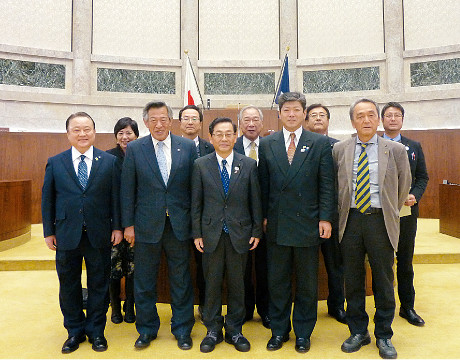 北海道議会視察の様子