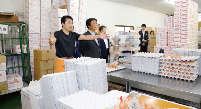 昭和30年の創業以来、新鮮でおいしく、安全な卵を全国に届けている