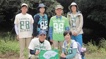 森の風・篠栗森の案内人の皆さん