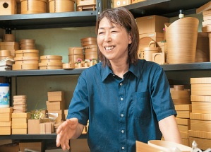 「博多曲物 玉樹」曲物師 柴田玉樹（しばた たまき）さん