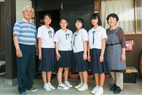 梶原さんと生徒たち