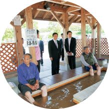 温泉館の様子