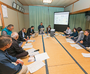 協議会のミーティングの様子