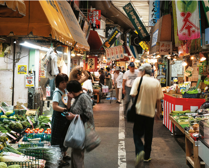 旦過市場商店街の様子3