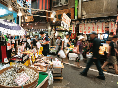 旦過市場商店街の様子6