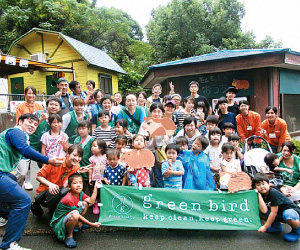 大牟田市動物園とコラボしたイベントでの記念写真