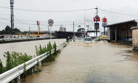 水害の様子