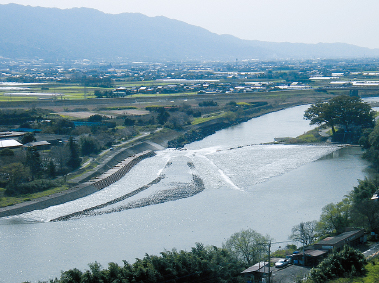 山田堰の写真