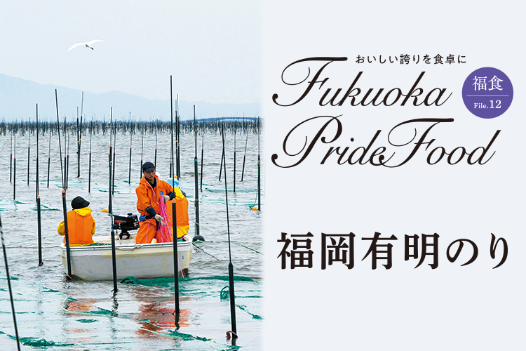 Fukuoka Pride Food/有明海のノリの養殖作業の写真 Fukuoka Pride Food/有明海のノリの養殖作業の写真