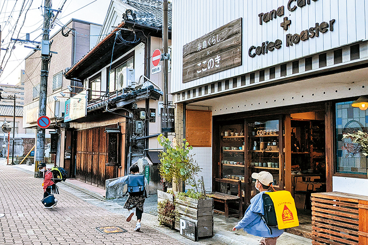 前原商店街の写真