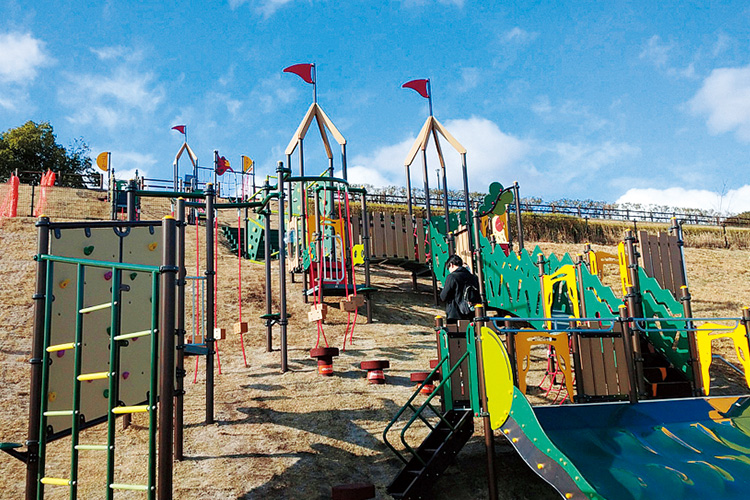 大野城いこいの森中央公園大型遊具の写真 大野城いこいの森中央公園大型遊具の写真