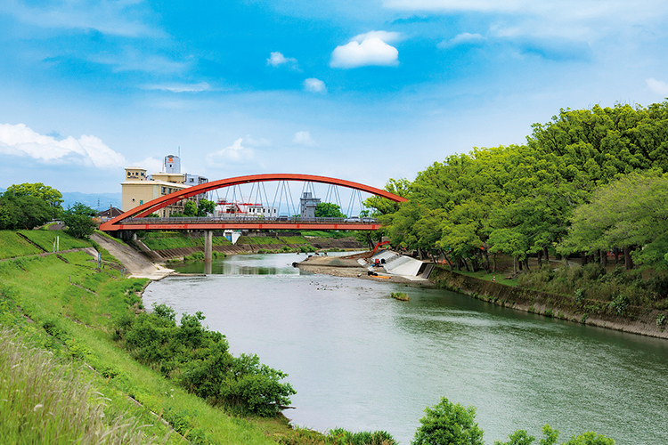 船小屋温泉大橋の写真