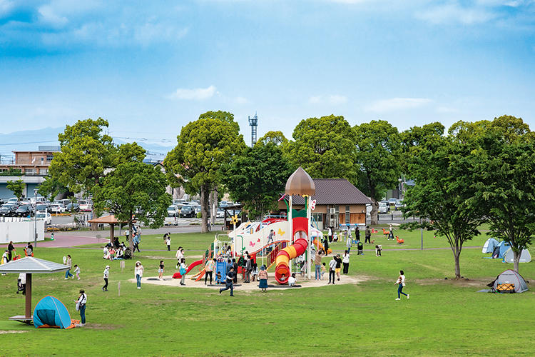 筑後広域公園の遊具の写真 筑後広域公園の遊具の写真