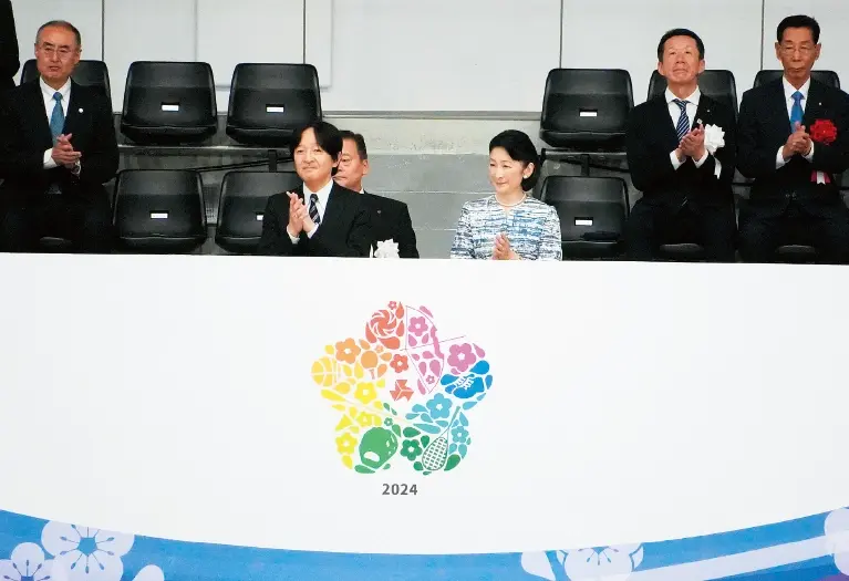 令和6年度全国高等学校総合体育大会総合開会式の様子