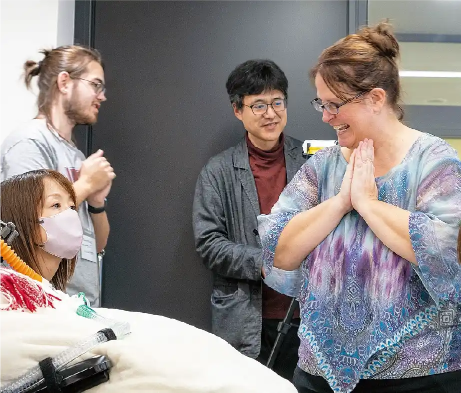 北九州市立大学での「Limitless~無限~」をテーマとしたイベントの様子