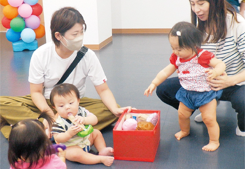 子育て支援センターの様子