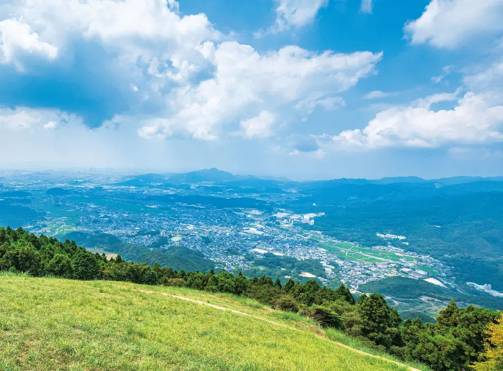 米ノ山展望台からの眺望の写真