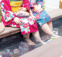 九博庭園足湯茶屋 写真