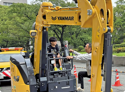 乗り物体験 写真