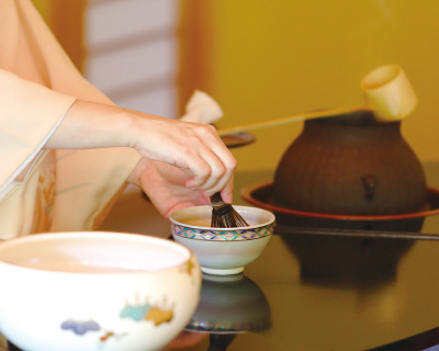 芦屋釜と八女茶のコラボイベント 写真