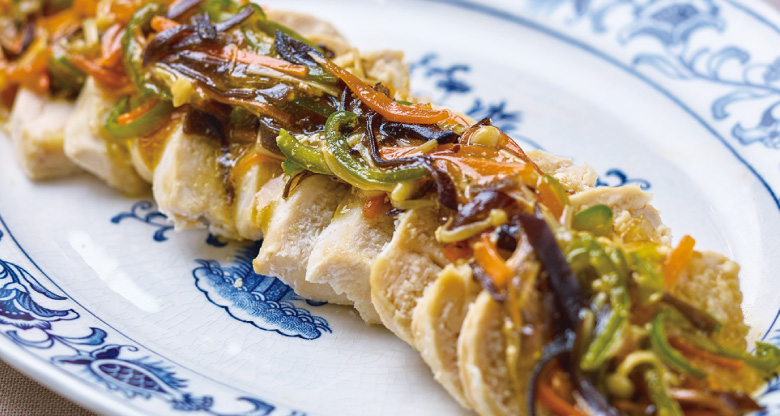 しっとり鶏むね肉の野菜あんかけ イメージ画像