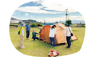 初心者でも気軽に参加できるキャンプ体験イベント 写真