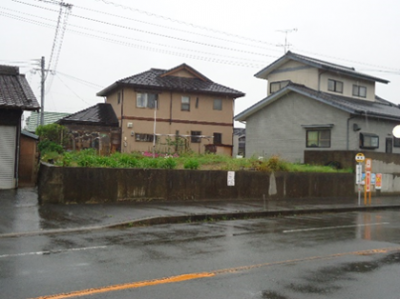 国道495号沿い！「空き地」の写真