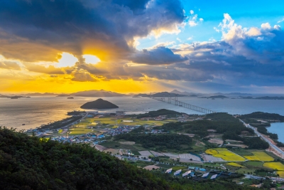 新安　天使大橋の写真です