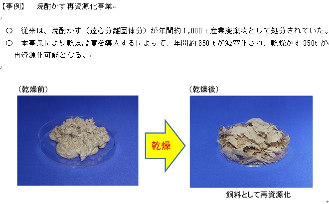 リサイクル施設整備補助