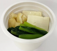 福岡県産小松菜と豆腐のお味噌汁