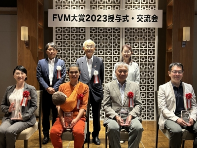 令和5年度FVM大賞授与式の様子