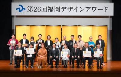 受賞者との記念撮影