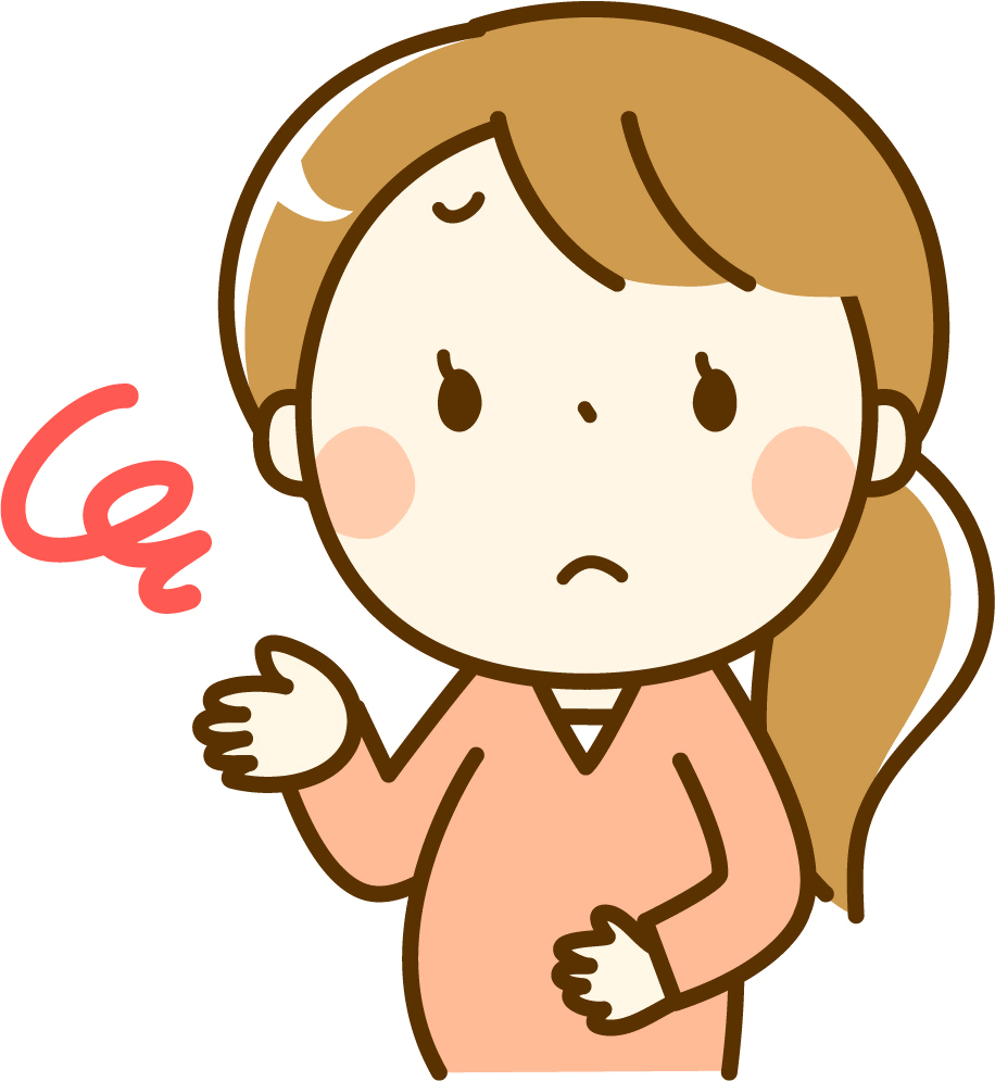 困った妊婦