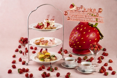 Strawberry Afternoon Tea　提供イメージ