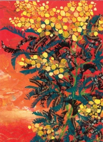 障がい者アート作品の写真