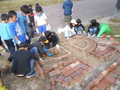 花壇の写真４（戸畑中央小学校）