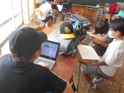 花壇の写真５（戸畑中央小学校）