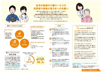 よりよい在宅の医療と介護サービスを受けるために　医療的ケア児版　裏